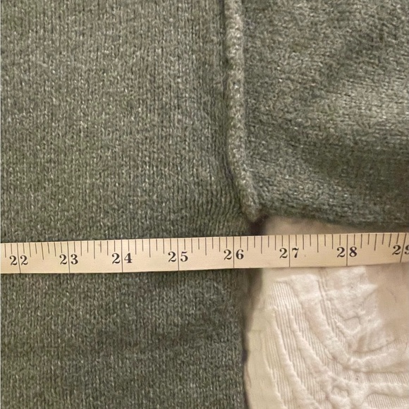 ABOUND COZY POLO SWEATER IN GREEN LICHEN IN SIZE XXL NWT - Picture 4 of 10